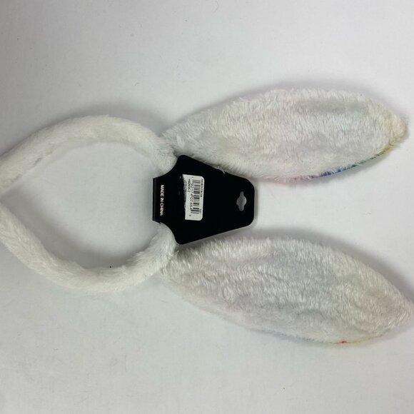 NWT Nordstrom Noir Bunny Ear Headband Sequin Stripe New With Tags Fluffy NEW‎ - Picture 6 of 7